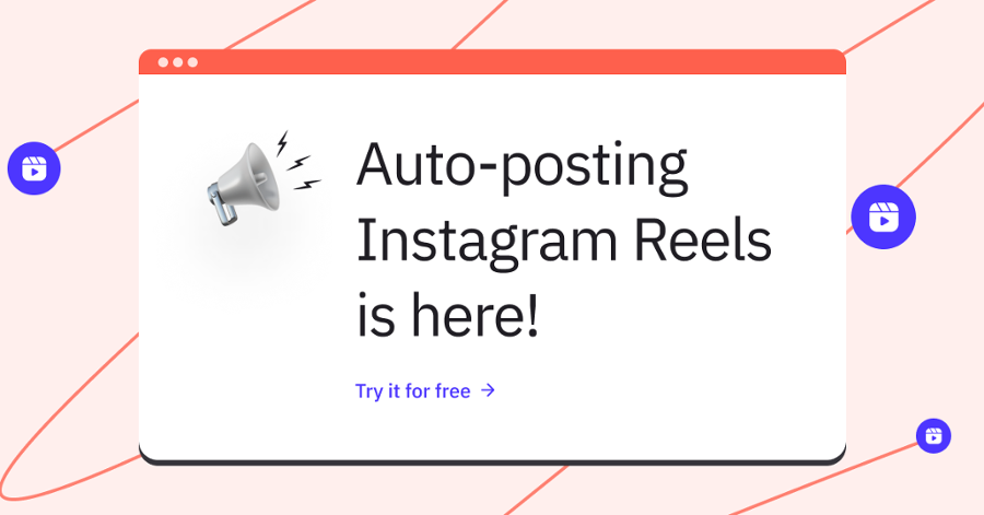 Auto-posting Instagram Reels with Sendible