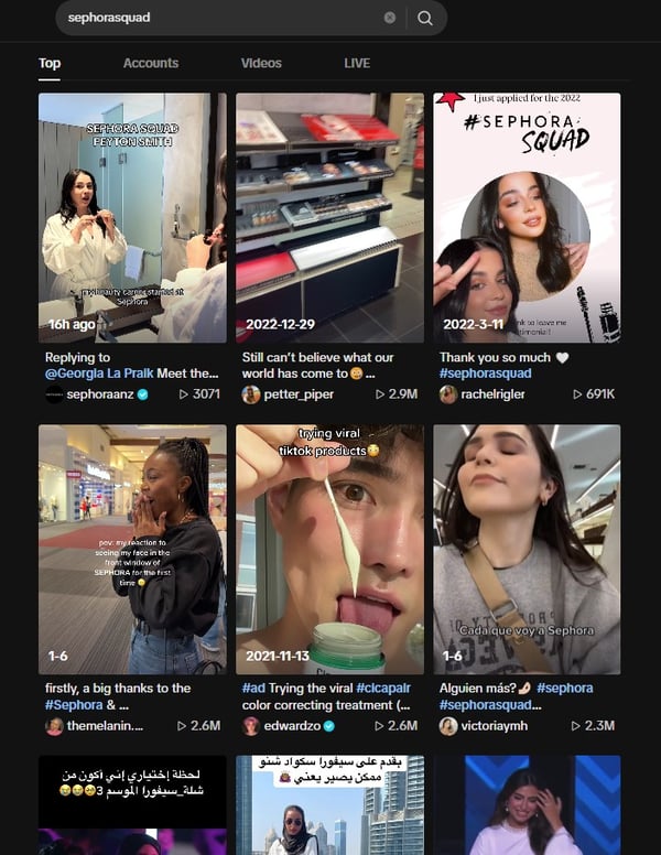 b2c-social-media-campaigns-sephora-tiktok