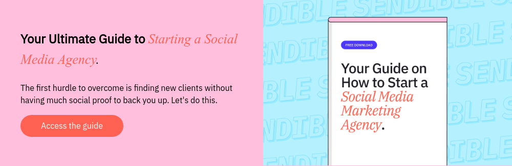 Your Ultimate Guide to Starting a Social Media Agency.   The first hurdle to overcome is finding new clients without having much social proof to back you up. Let's do this.  