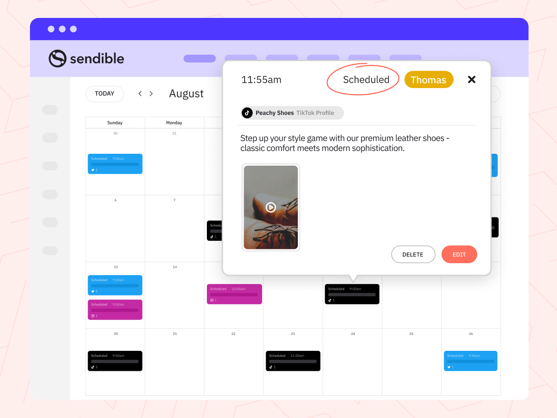 Tiktok Scheduling